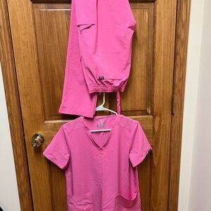 Pink Adar Scrubs - Medium